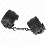 KINK - RESISTENZA DA POLSO NERA REGOLABILE 20-30 CM X 6 CM - immagine 2