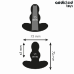 ADDICTED TOYS - TAPPO ANALE CAVO TAGLIA S 7,3 CM - immagine 4