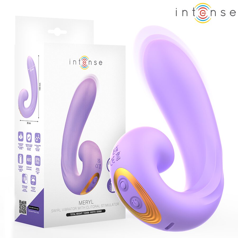 img_218985_2ff5f2dd44f8ae73fd69e6521e5e5ee8_1.jpg INTENSE - STIMOLATORE CLITORIDEO A DOPPIA VIBRAZIONE MERYL - immagine 1